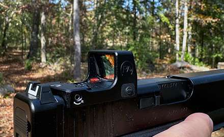 a red dot sight for hunting rifle