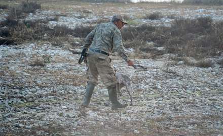 hunters go hunting in hunting boots