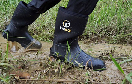 Anatomy of Kalkal Rubber Work Boots
