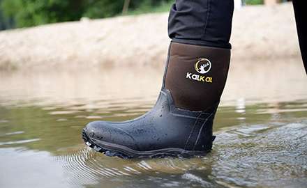 Kalkal slip-resistant rubber boots