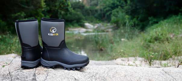 Kalkal insulated rubber boots