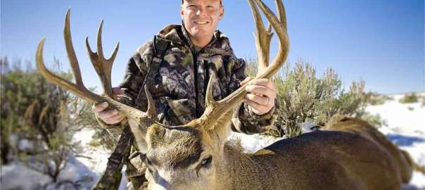 a hunter successfully harvested a deer during deer season