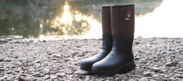 blooming on rubber boots