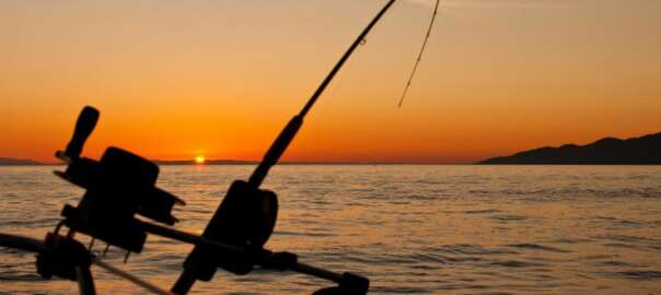 fishing with full moon
