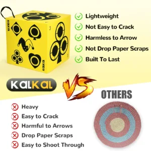 Kalkal archery target comparison