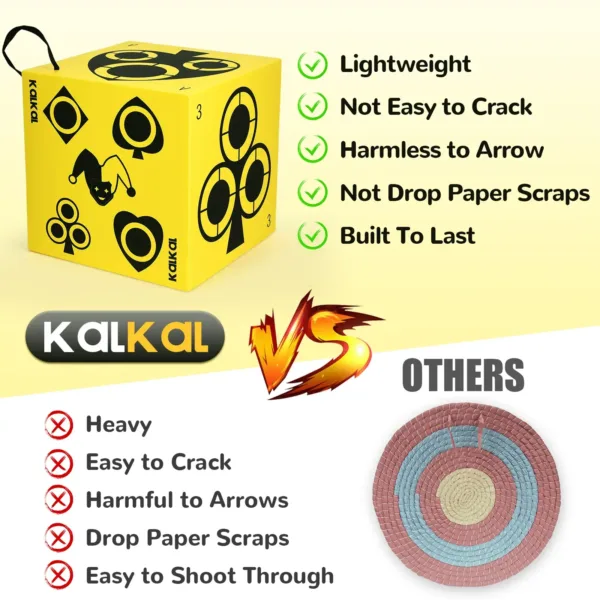 Kalkal archery target comparison