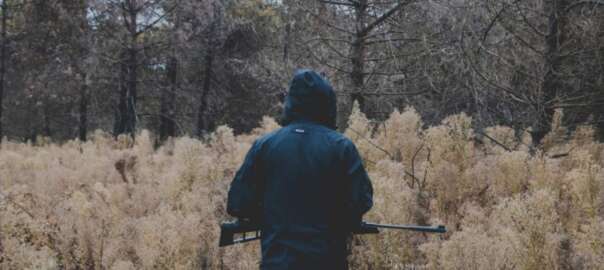 hunting in Connecticut woods