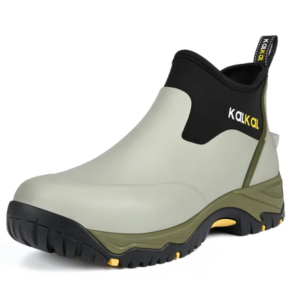 men's ankle rain boots - Seaweed Green