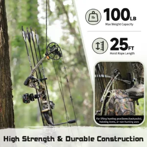 25ft hoist rope for hunting