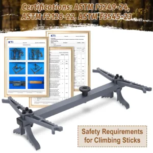 ASTM certifications for Kalkal climbing stick