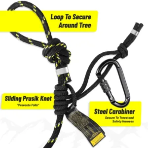 hunting lineman rope details
