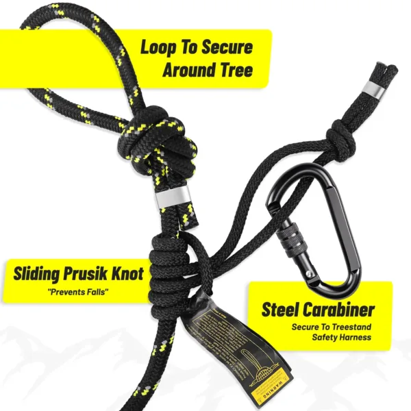 hunting lineman rope details