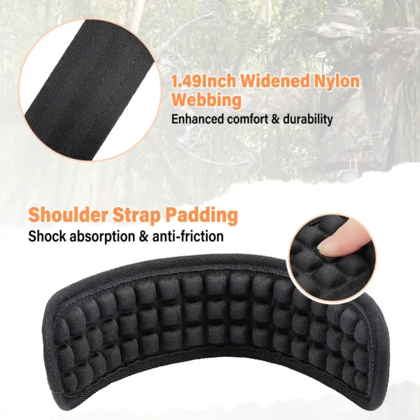 padded shoulder strap