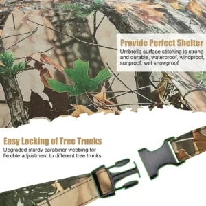 waterproof winproof tree stand umbrella