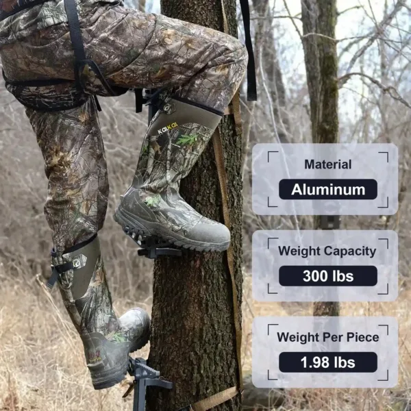 300lbs aluminum climbing sticks
