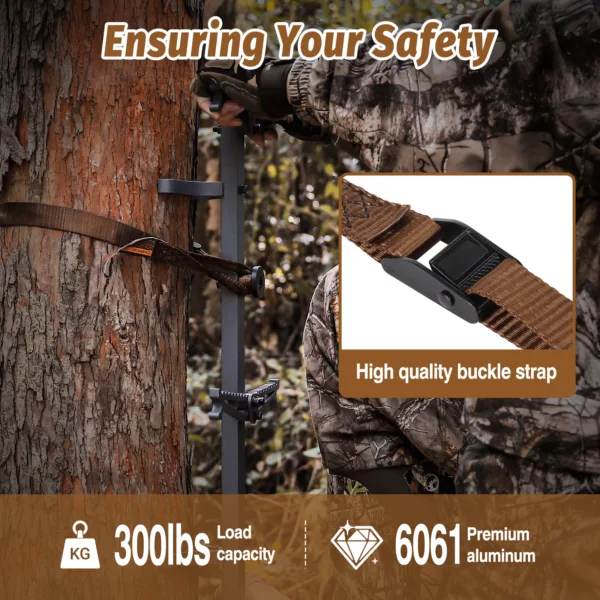Kalkal climbing stick support up to 300lbs capacity