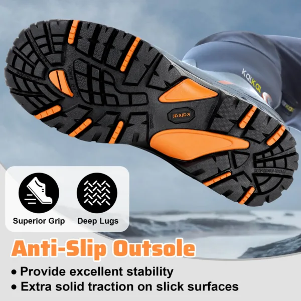 high-traction outsole design