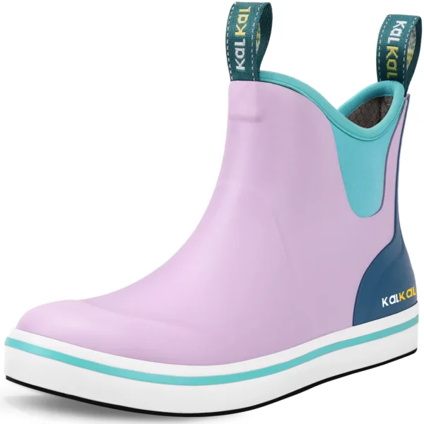 purple deck boots women
