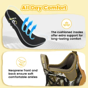 kids rain boots designed with all-day-comfort features