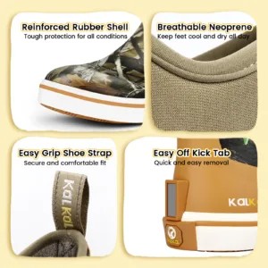 youth deck boots features